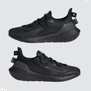 Adidas Men's ULTRABOOST 21 X PARLEY Obsidian Black Running Shoes Size 6.5